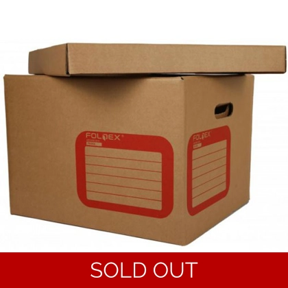 Foldex FX-812 Storage Box, 40.7 x 36.6 x 29.3 cm